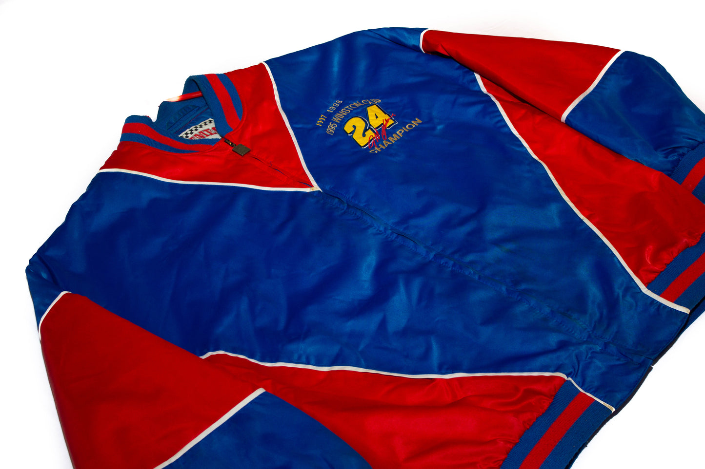 Vintage 1990s Jeff Gordon Winston Cup NASCAR Championship Jacket