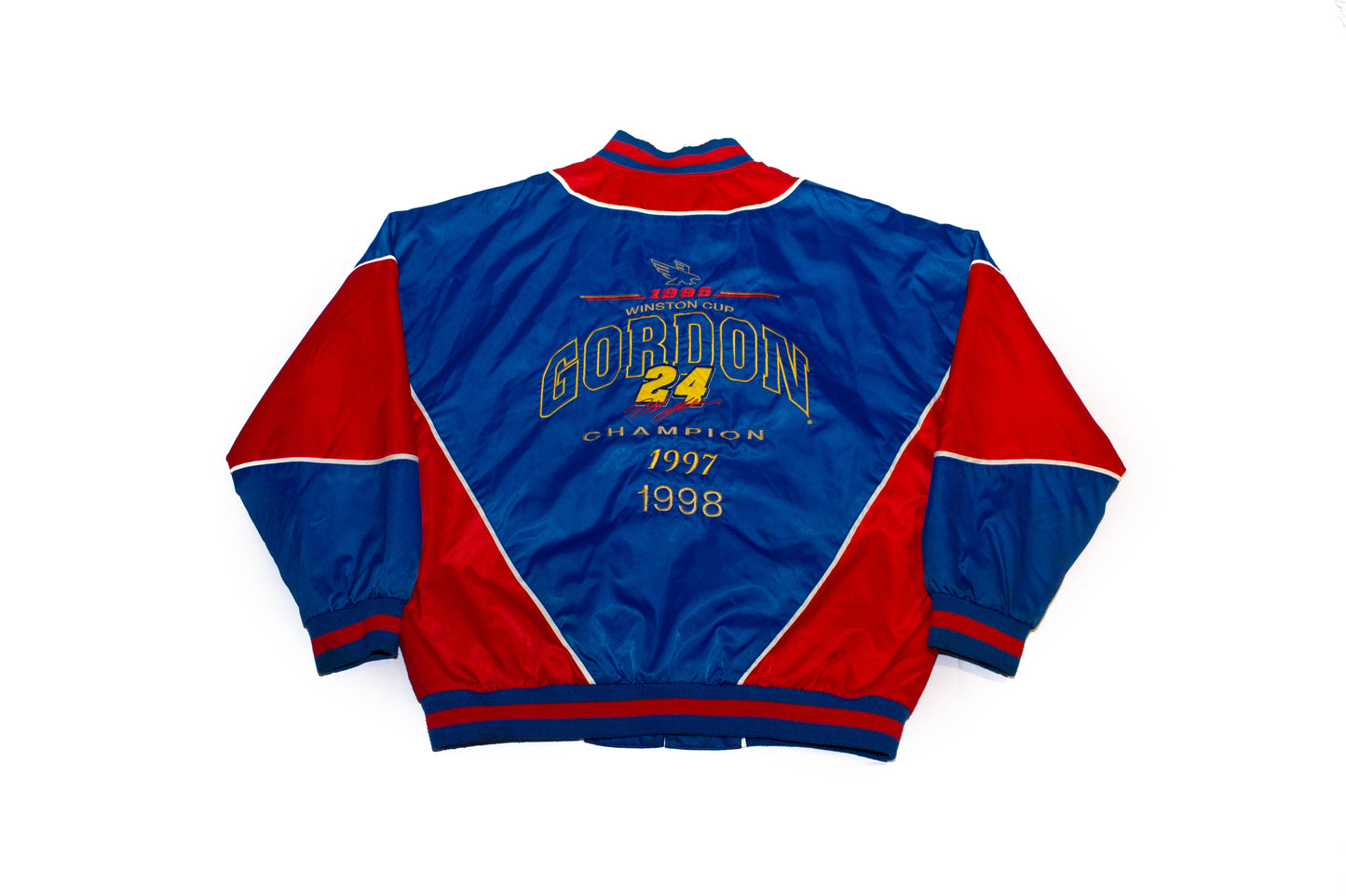 Vintage 1990s Jeff Gordon Winston Cup NASCAR Championship Jacket