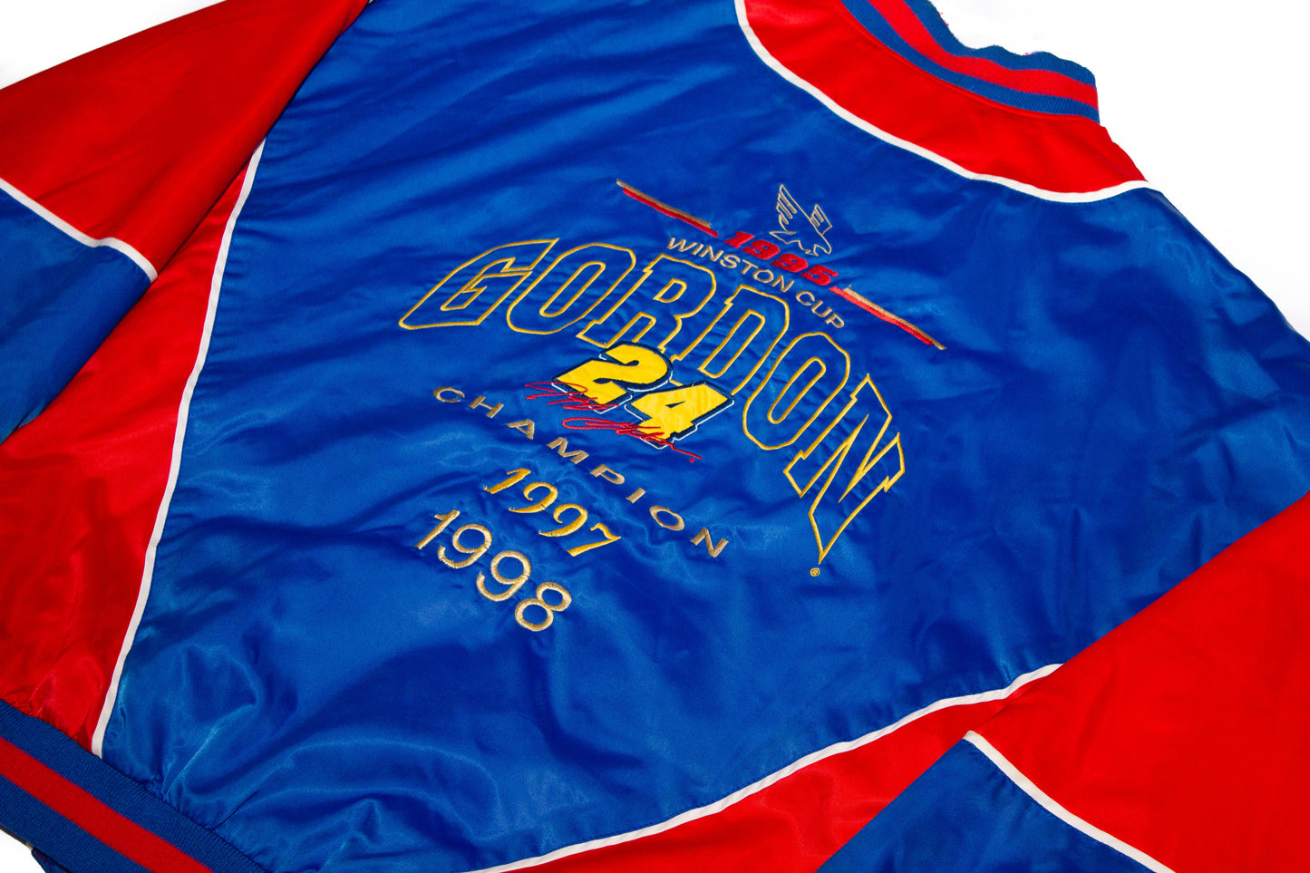 Vintage 1990s Jeff Gordon Winston Cup NASCAR Championship Jacket