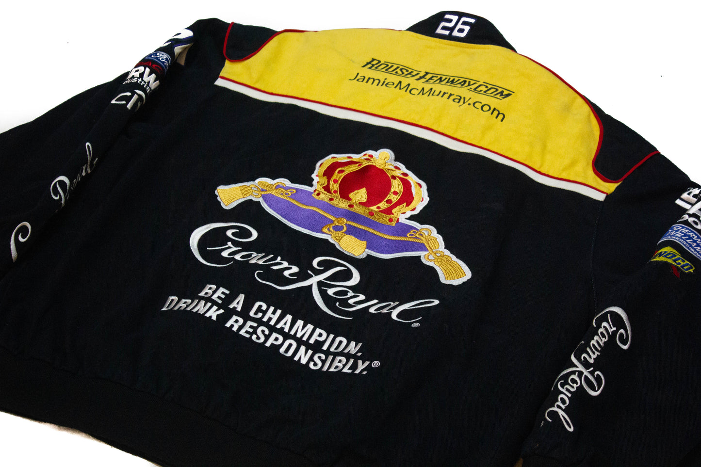Vintage "Crown Royal" Nascar Racing Jacket
