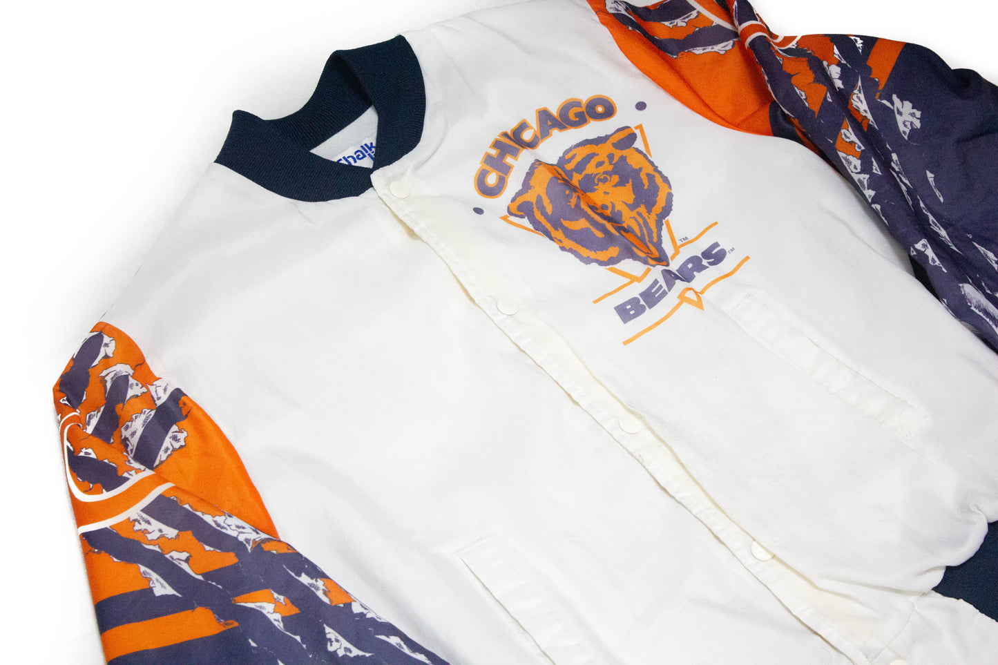 Vintage "Chicago Bears" Fanimation Jacket Chalk Line Jacket