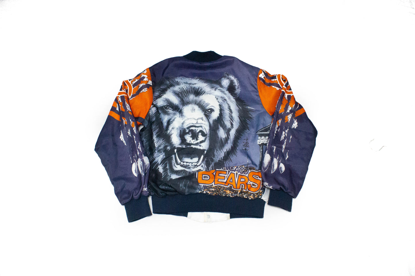Vintage "Chicago Bears" Fanimation Jacket Chalk Line Jacket