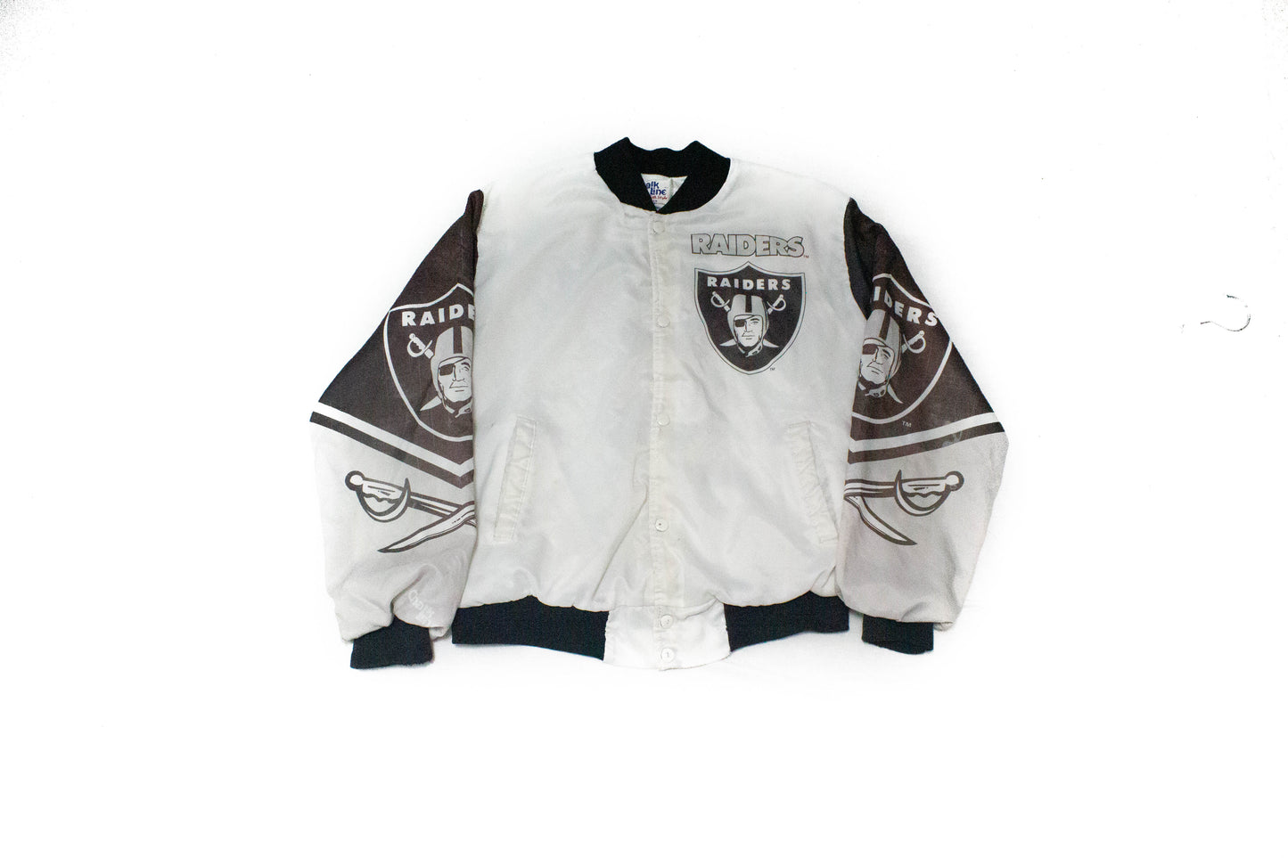 Vintage "Los Angeles Raider" Fanimation Chalk Line Jacket
