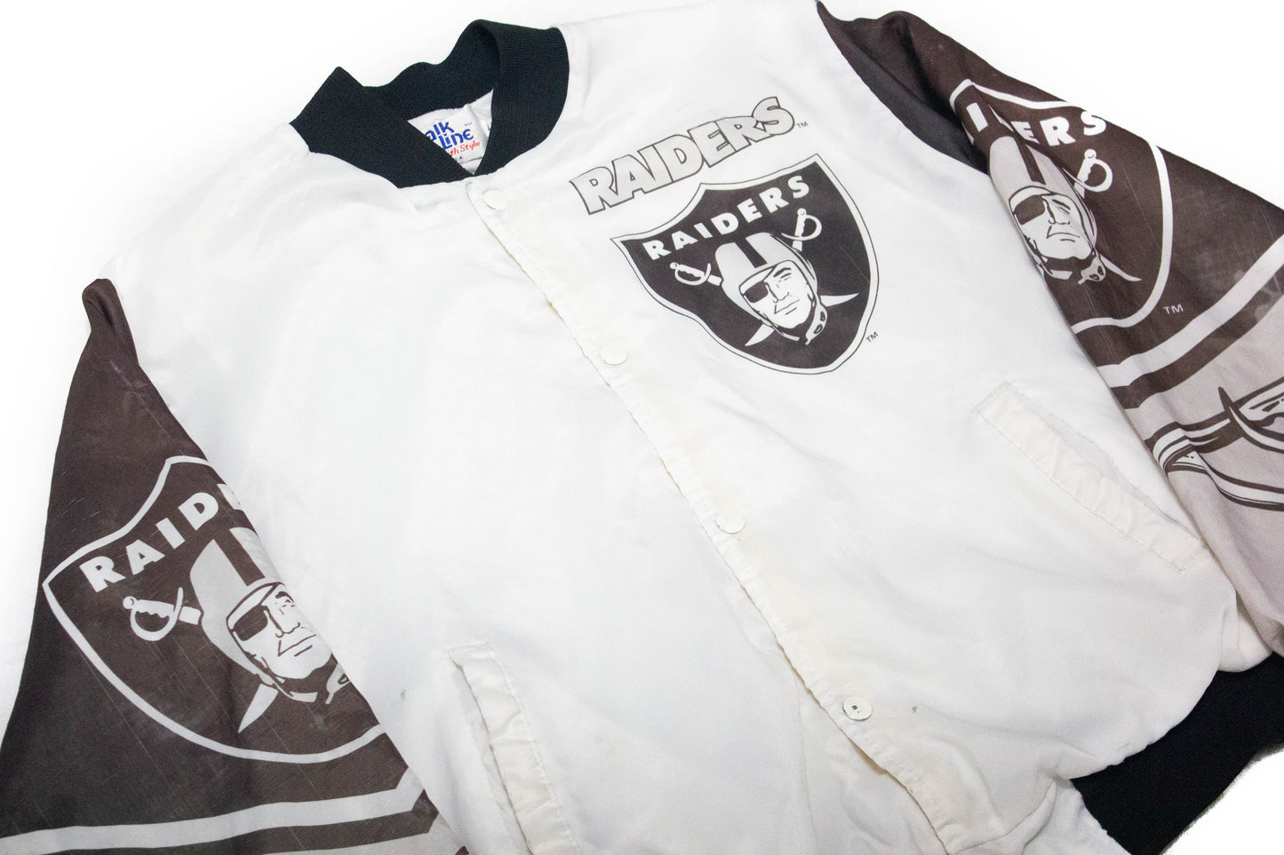 Vintage "Los Angeles Raider" Fanimation Chalk Line Jacket