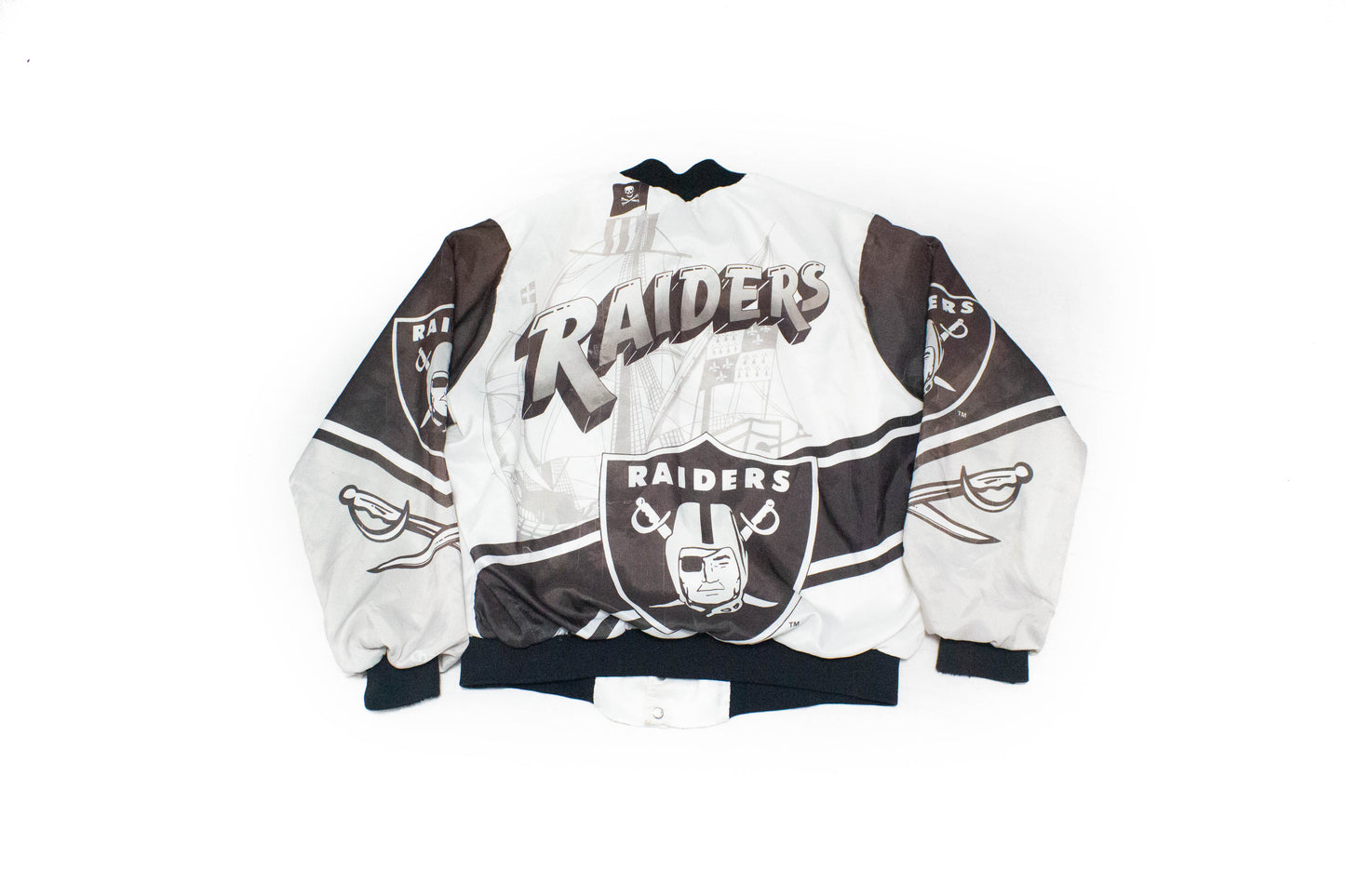 Vintage "Los Angeles Raider" Fanimation Chalk Line Jacket