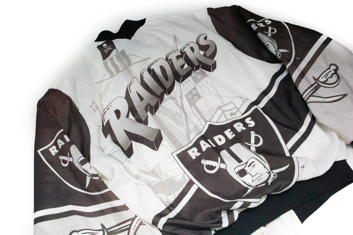 Vintage "Los Angeles Raider" Fanimation Chalk Line Jacket