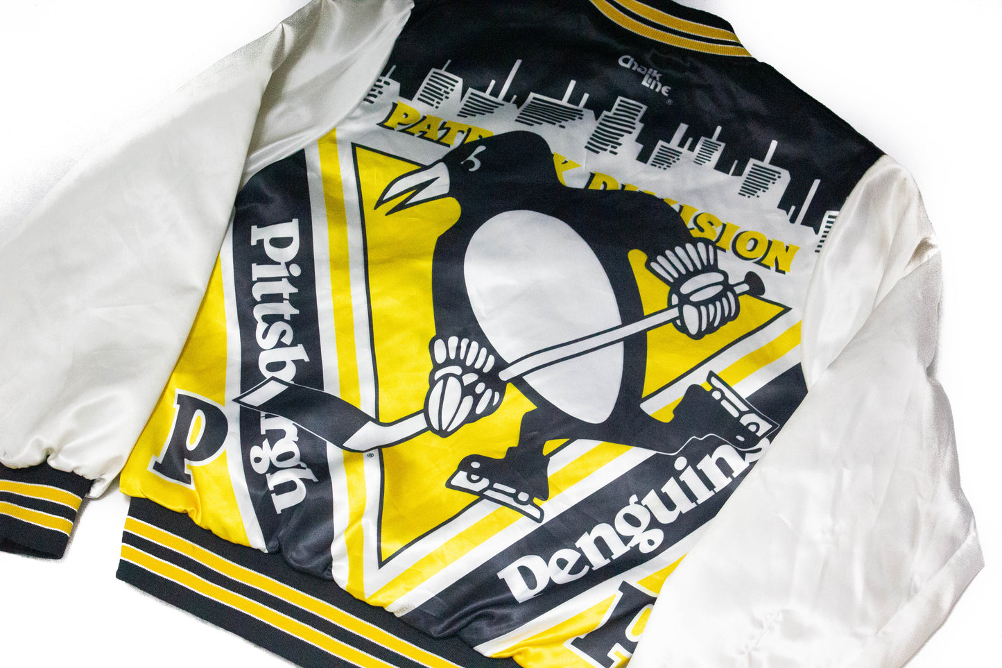 Vintage Chalk Line Pittsburgh Penguins Satin Jacket