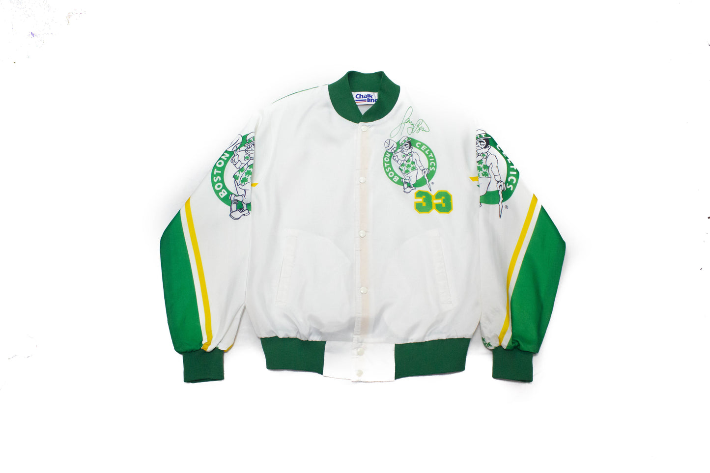 Vintage Larry Bird Fanimation Chalk Line Jacket