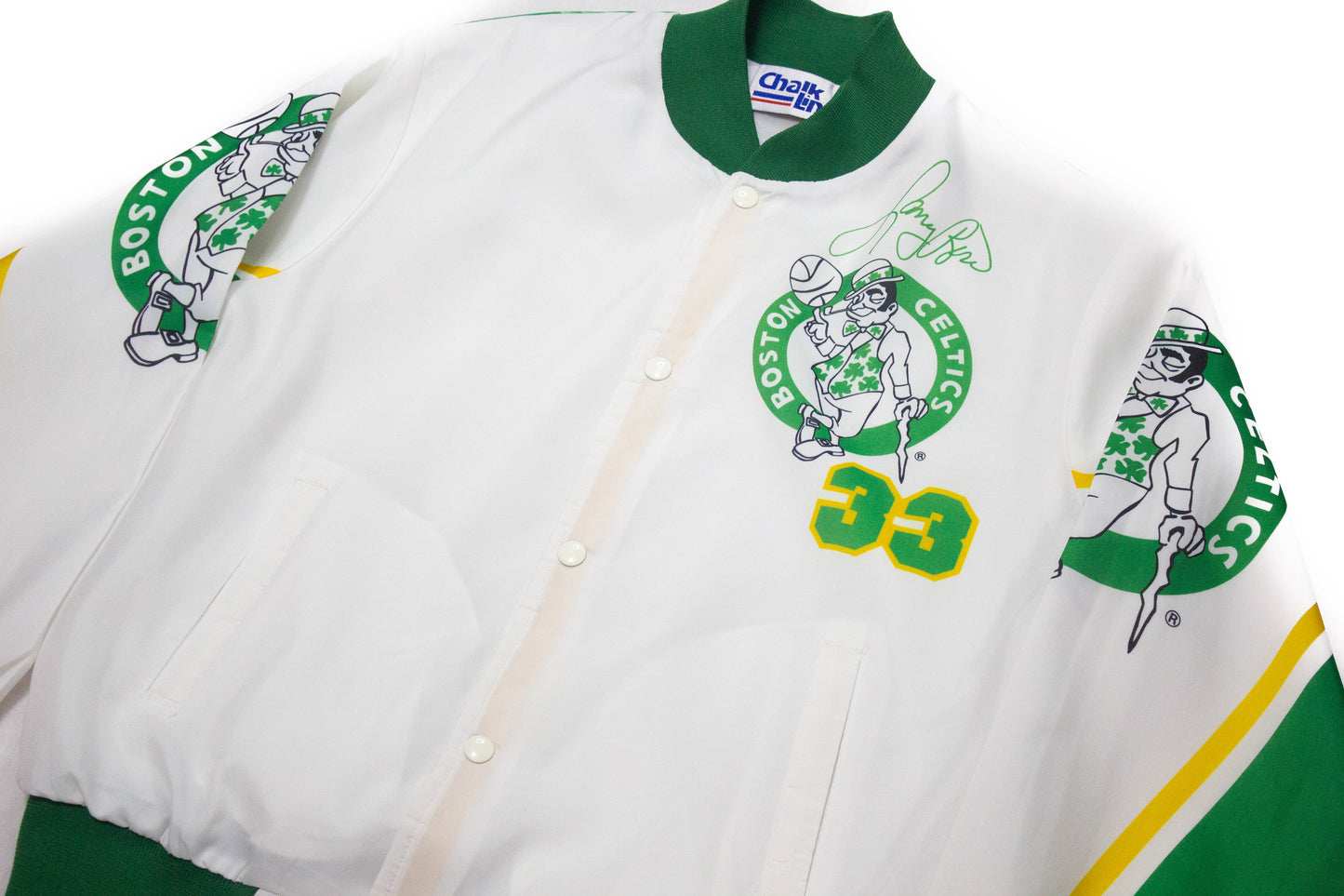 Vintage Larry Bird Fanimation Chalk Line Jacket