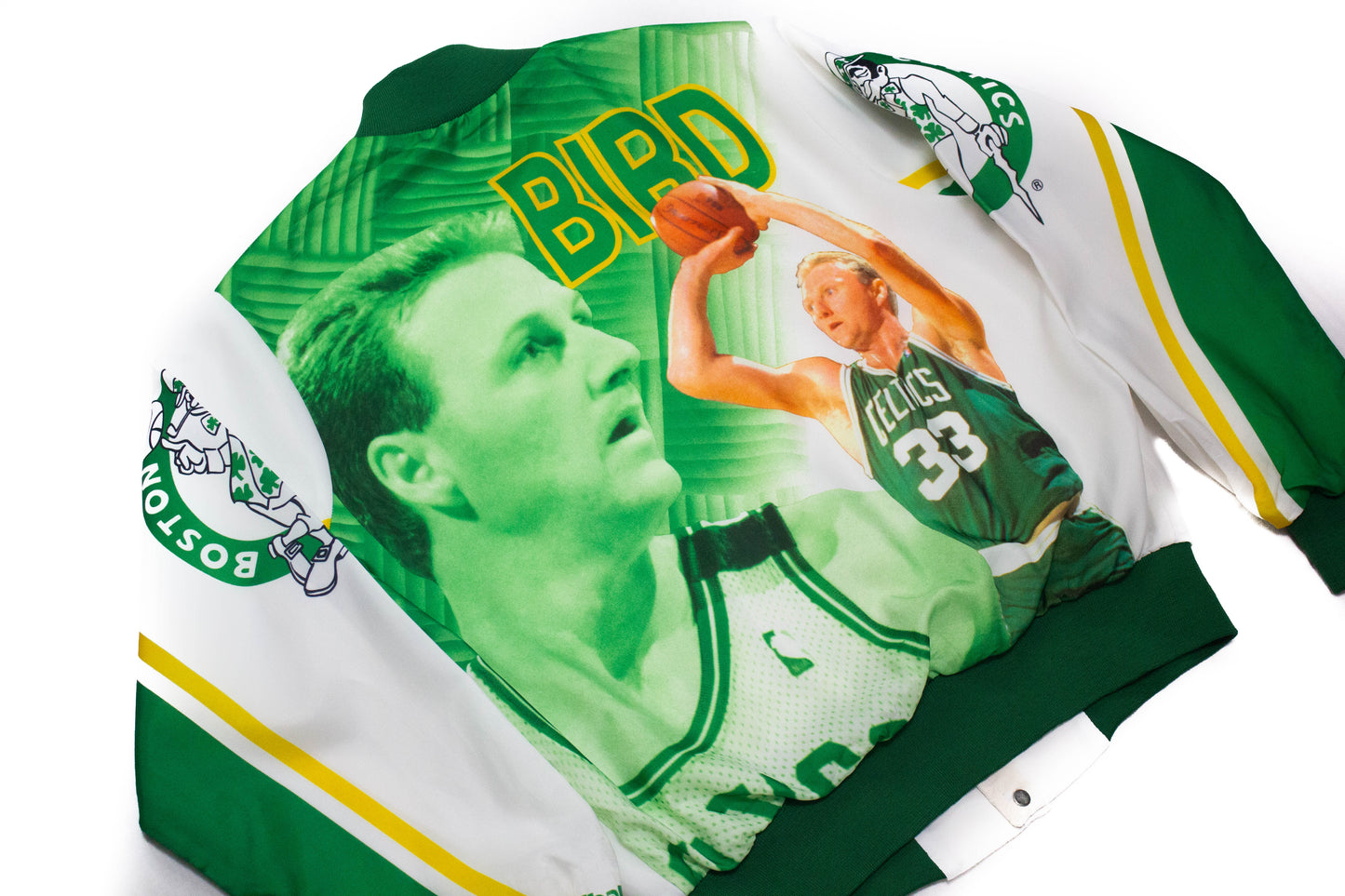 Vintage Larry Bird Fanimation Chalk Line Jacket