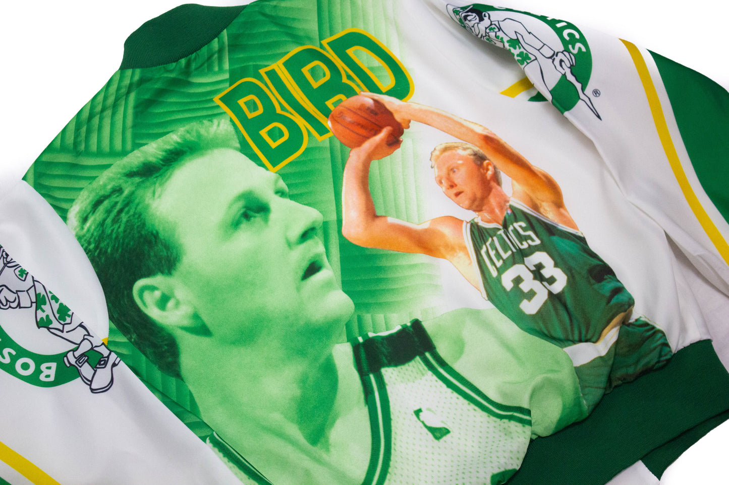 Vintage Larry Bird Fanimation Chalk Line Jacket