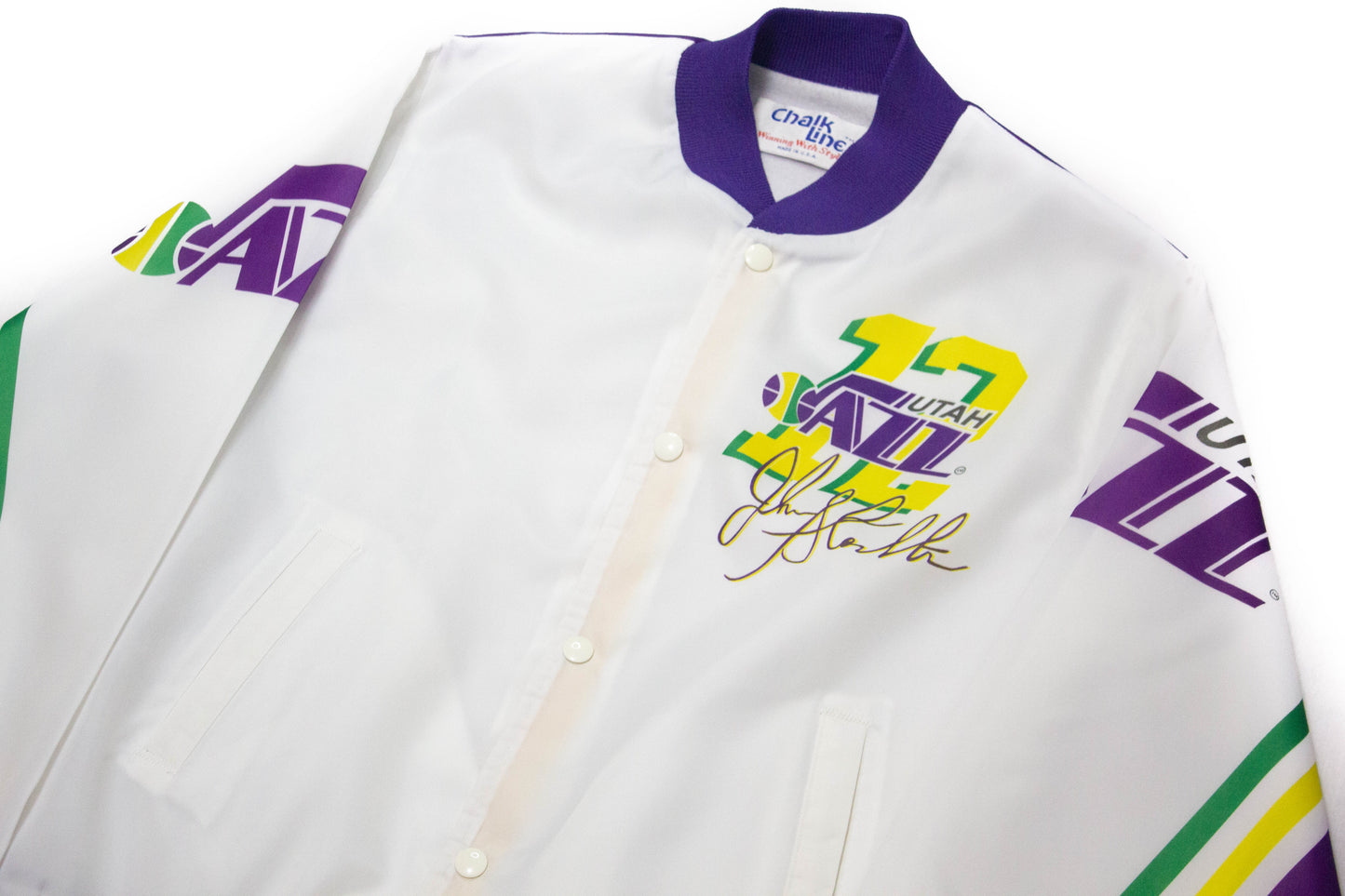 Vintage John Stockton Fanimation Chalk Line Jacket