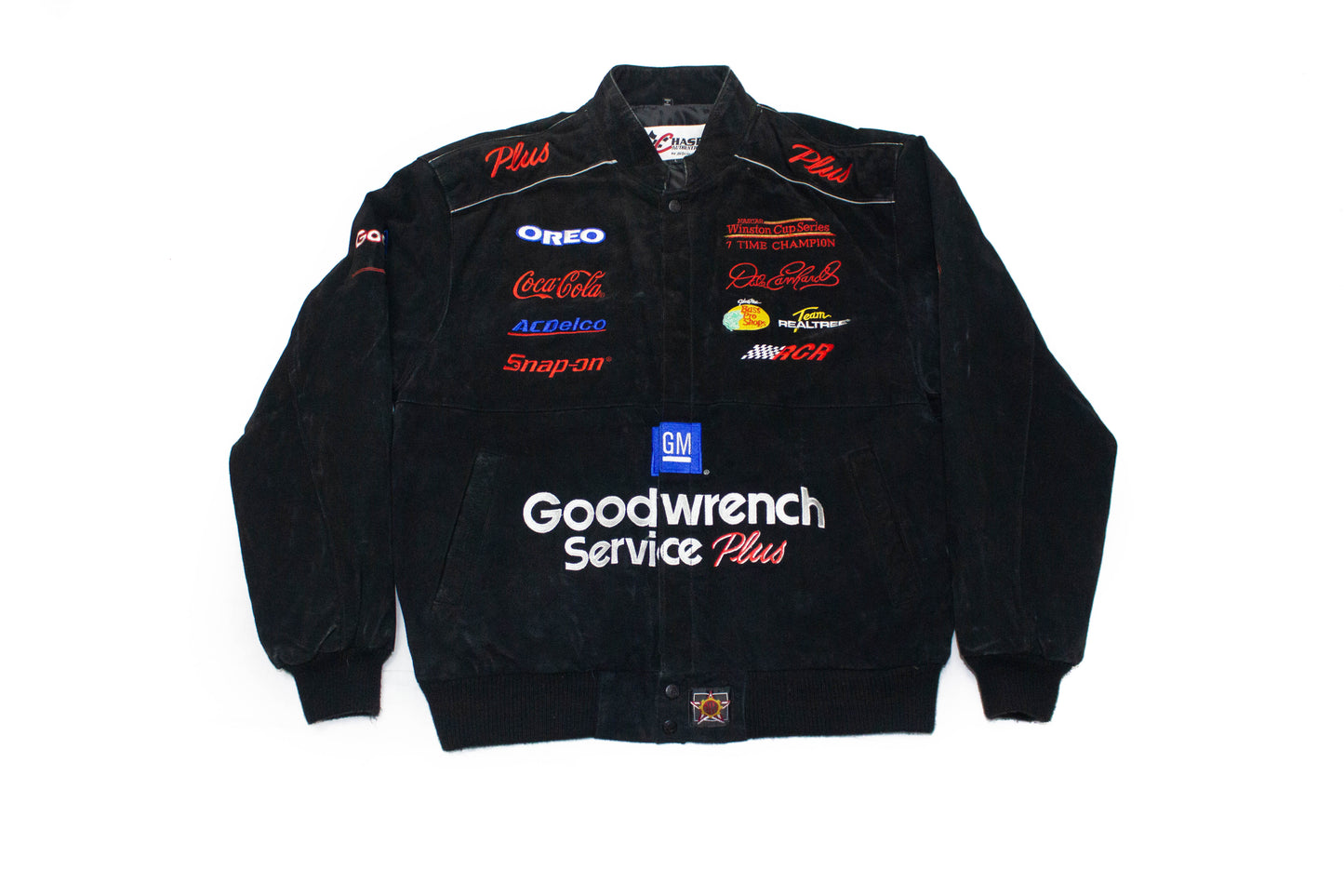 Vintage "GoodWrench" Nascar Racing Jacket (Leather)