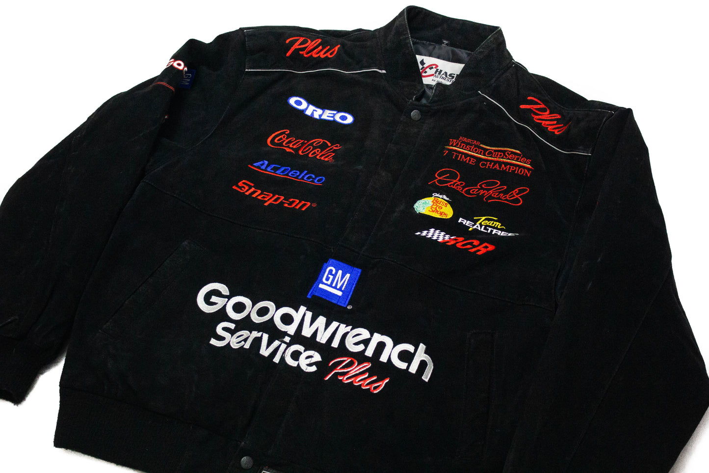 Vintage "GoodWrench" Nascar Racing Jacket (Leather)