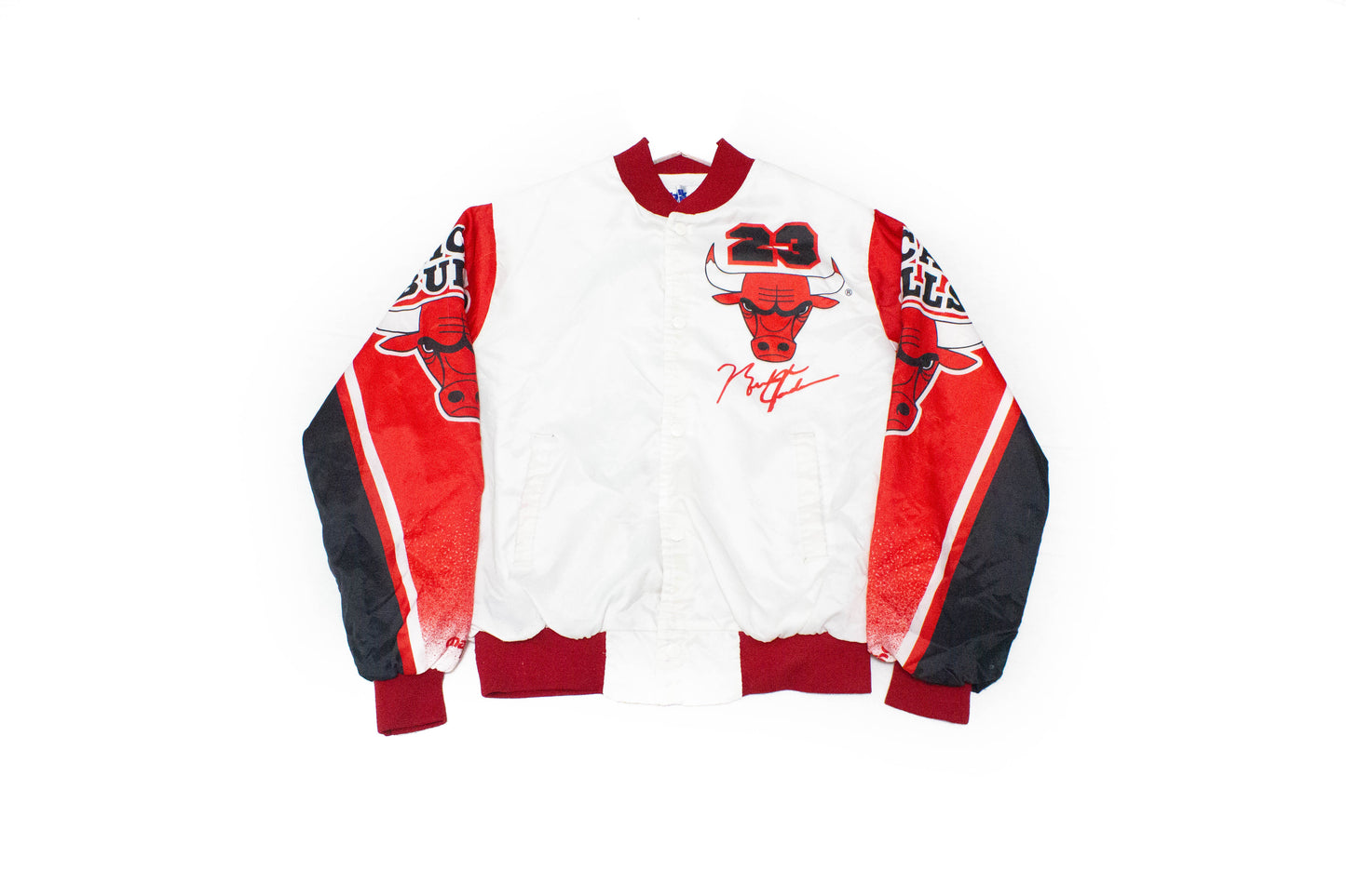 Vintage Michael Jordan "Chicago Bulls" 90s NBA Chalk Line Jacket