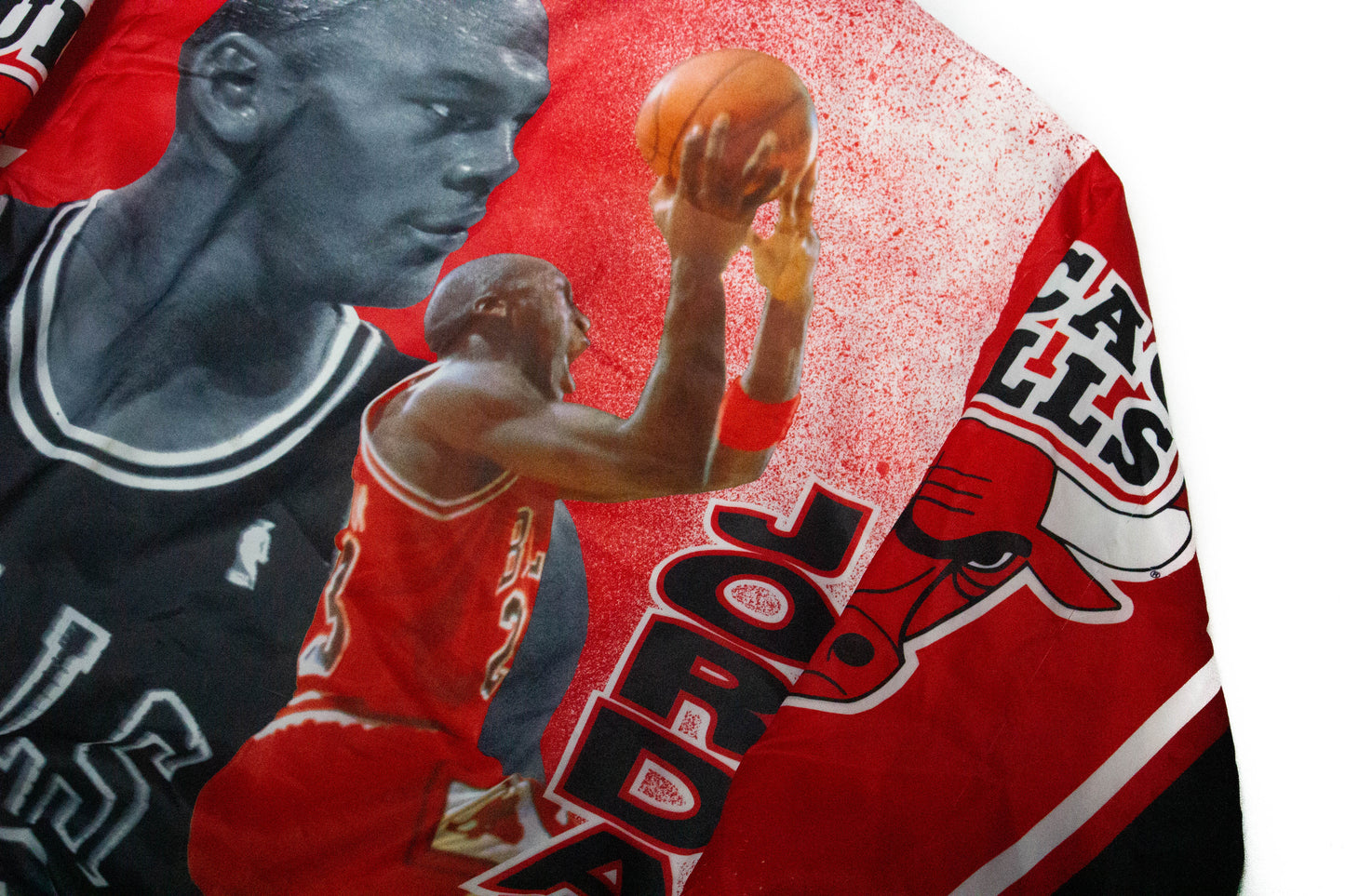 Vintage Michael Jordan "Chicago Bulls" 90s NBA Chalk Line Jacket